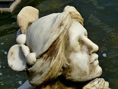 Detail of the Fountain at the Loggia at Hever Castle