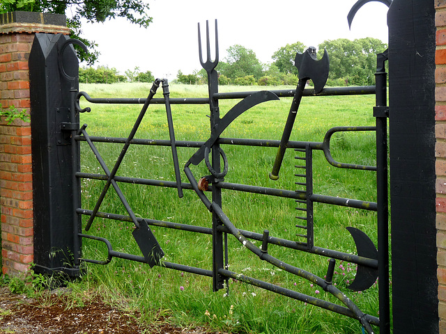 Implements in a Gate