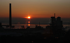 Sunset on the estuary