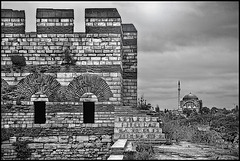 Byzantine city wall of Istanbul