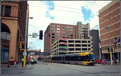 Metro Transit light rail / train at Government Plaza