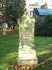 Cimetière et église / Cemetery & church - Ängelholm.  Suède / Sweden.  23 octobre 2008