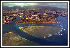 approaching Honolulu.....