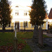 Laholms kirka ( Church & cemetery) - Église et cimetière /   Laholm -  Sweden / Suède.  25 octobre 2008  - Originale