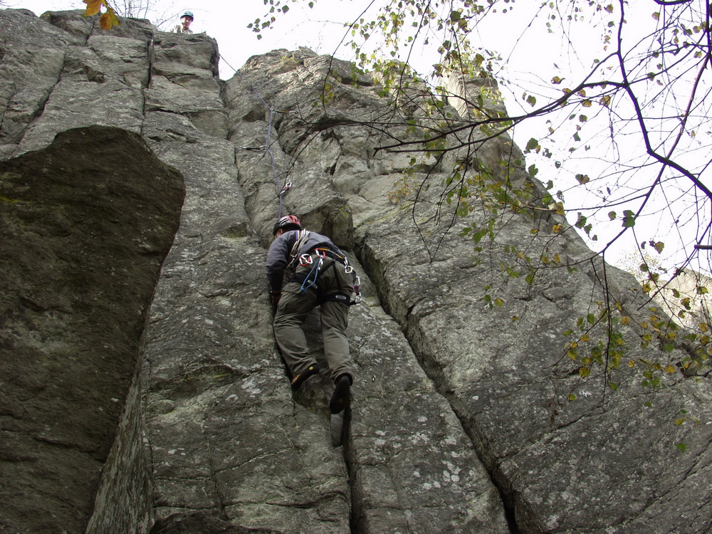 Steinwand in der Rhön