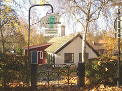 Laholms kirka ( Church & cemetery) - Église et cimetière /   Laholm -  Sweden / Suède - 25 octobre 2008 / Gamla Krukmakeriet