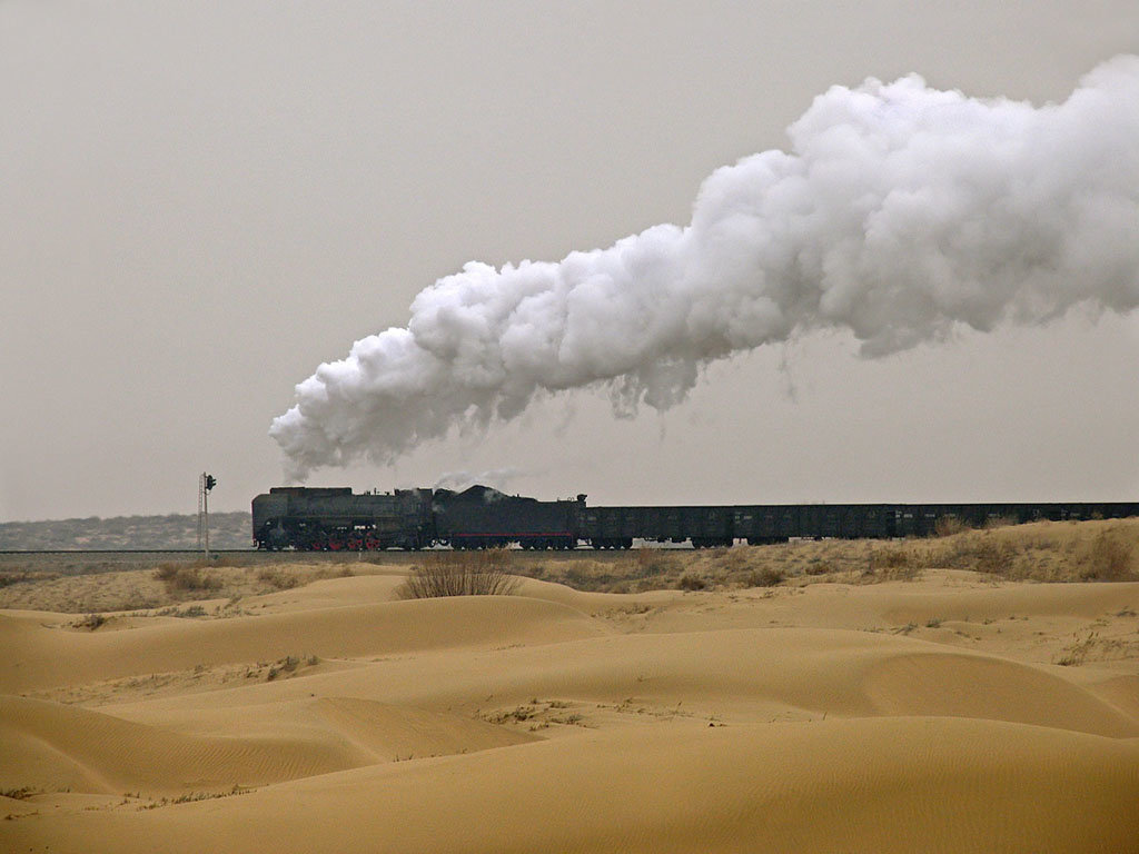 Steam in the dunes