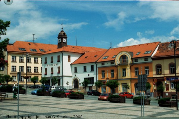 Sedlcansky Muzeum a Namesti (Sedlcany Museum and square), Sedlcany, Bohemia (CZ), 2008