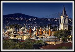 Topkapi harem turrets.......