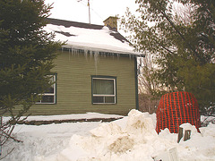 Girouette Austinoise - Weathercock -  Austin- QC. CANADA -  7 février 2009 - Maison de la girouette