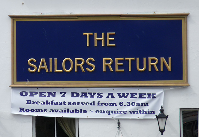 'The Sailors Return'