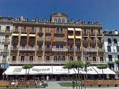 Pamplona: plaza del Castillo