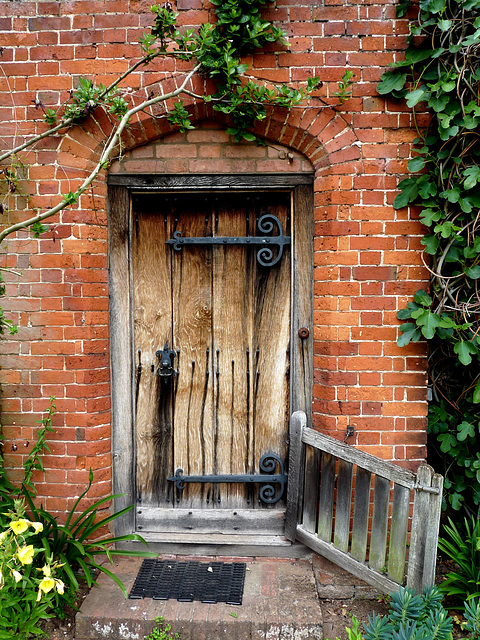Old Door, Packwood House, Warwickshire
