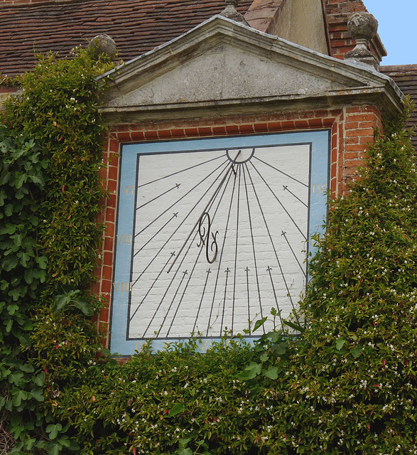 Sundial, Packwood House, Warwickshire