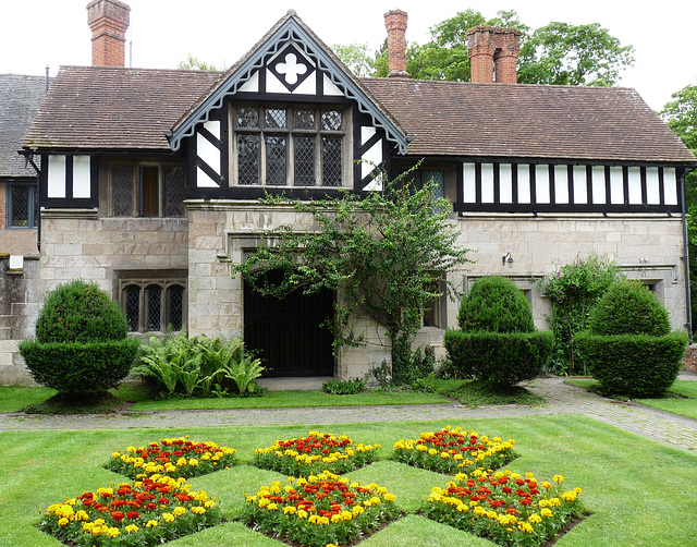 The Courtyard, Baddesley Clinton House, Warwickshire