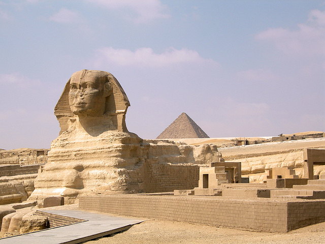 le Sphinx et la Pyramide de Khéphren