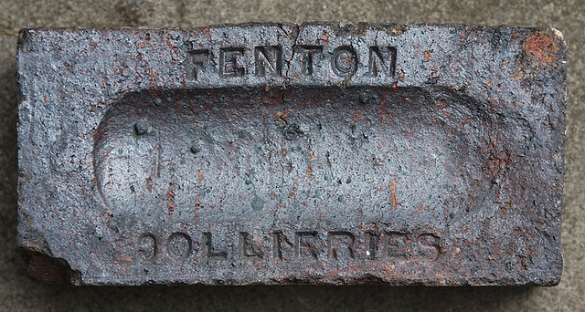 Fenton Collieries outside frog stamp