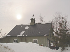 Girouette Austinoise - Weathercock -  Austin- QC. CANADA -  7 février 2009