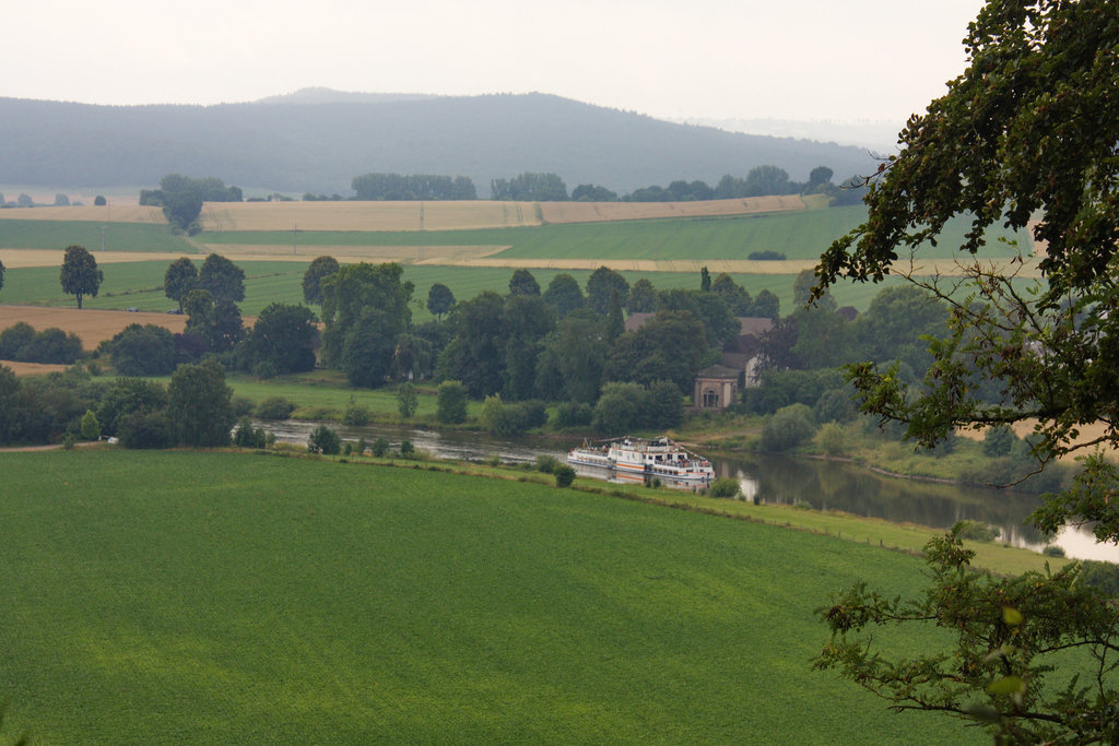 die Weser bei Ohr