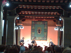 Pamplona: jazz en la Sala de armas de la Ciudadela.