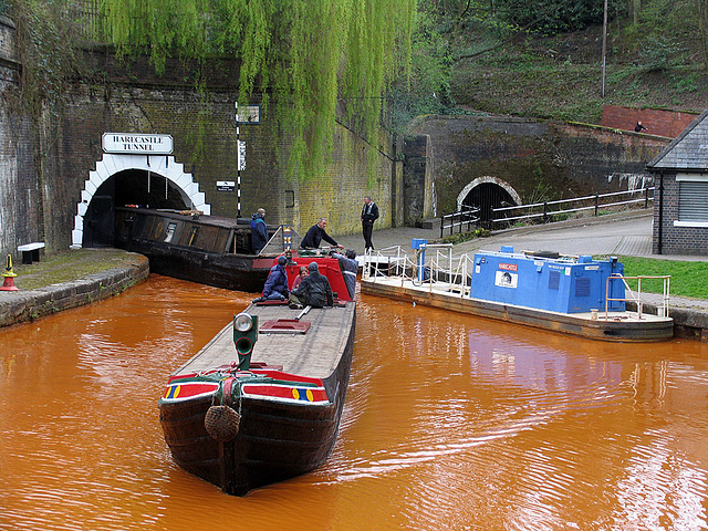 Leaving Harecastle Tunnel