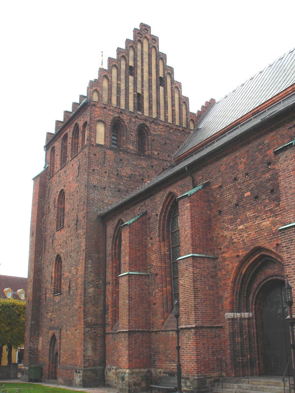 Église de Helsingborg, Suède . 22 octobre 2008 - Originale éclaircie