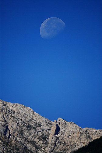 Moon over Vercors