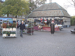 L' Homme et ses plantes - Fin d'un autre quart de travail / Ängelholm - Suède / Sweden - 23 octobre 2008