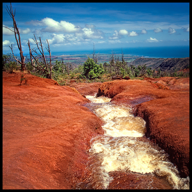 red stream......