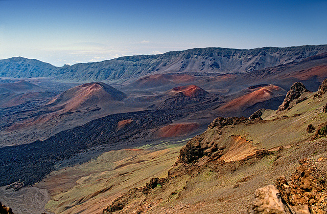 Haleakala craters.........