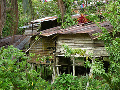 Buildings Behind the Rumah Jandok Longhouse