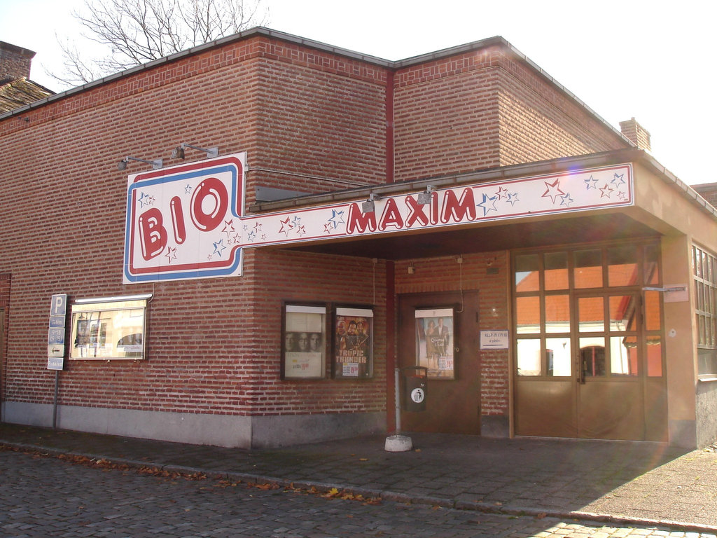 Bio Maxim cinema - Laholm / Sweden - Suède.  25 octobre 2008