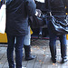 Bus 6734 boarding - Embarquement dans le bus 6734  /  Ängelholm - Suède / Sweden  .  23 octobre 2008 -  Anonymement  vôtre !  Anonymously yours !