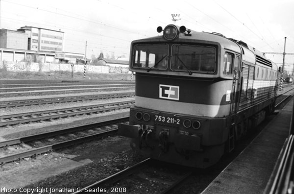 CD #753211-2 at Nadrazi Vsetaty, Vsetaty, Bohemia (CZ), 2008