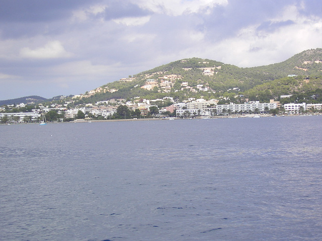 Ibiza - Blick auf die Insel