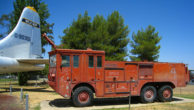 Castle Air Museum Fire Truck (3254)