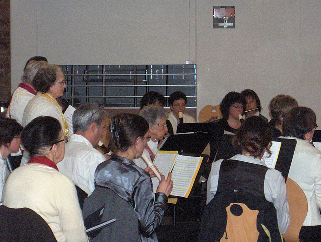 Concert Ancoeur-Couperin au collège de Savigny le Temple le 12/02/09