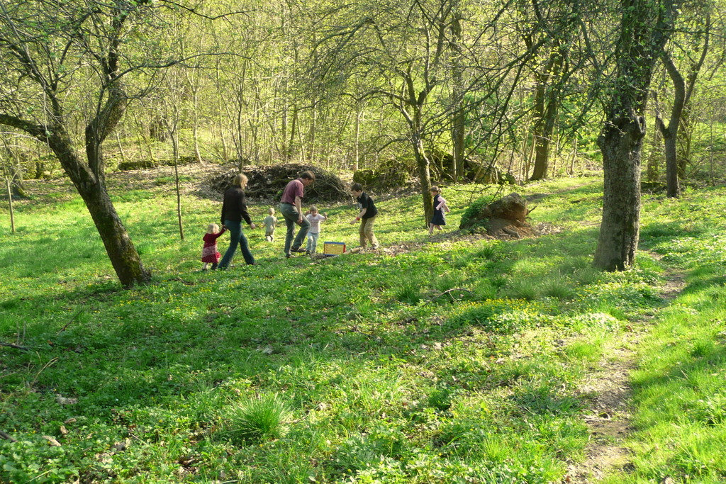 Ostern 2009 - Schloßpark Nöthnitz