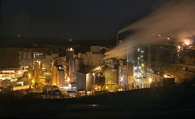 Hindlow Quarry lights