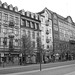 Façade typique de l'architecture Viking / Allfrûkt Swedish architectural façade - Noir et blanc / Black in white