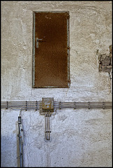 the strange rusty door.......