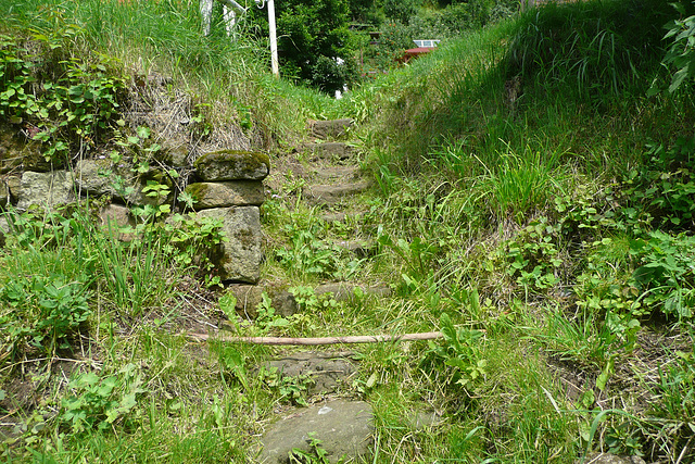 Sinkendes Hochwasser