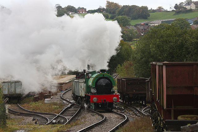 Banking out of the yard