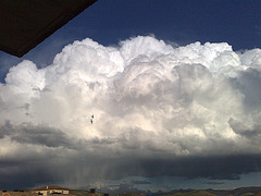 Nubes de tormenta.