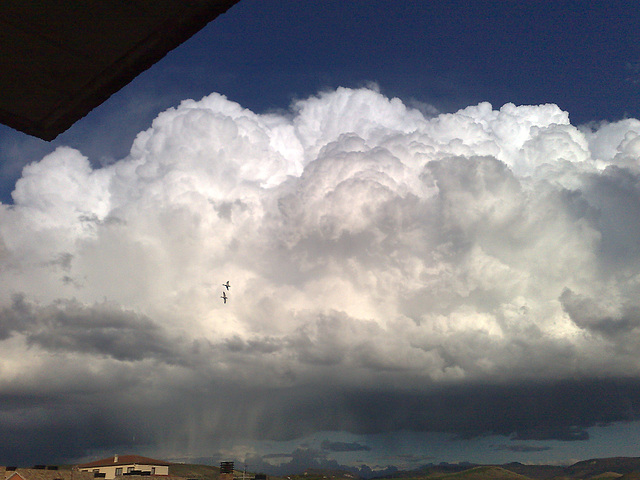 Nubes de tormenta.