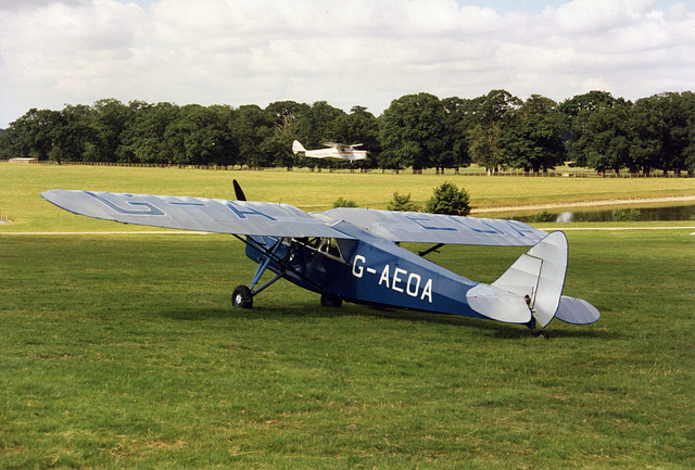 de Havilland DH80A Puss Moth G-AEOA