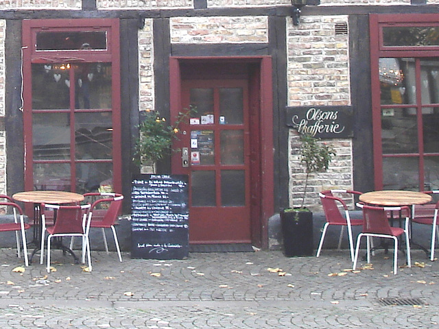 Olsons cafe -  Helsingborg / Suède - Sweden.   22 octobre 2008 - Originale éclaircie