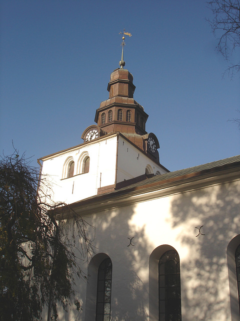 Église de Laholm /  Laholm's church - Suède / Sweden.  25 octobre 2008