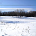 Paysages d'hiver à proximité de l'abbaye de St-Benoit-du-lac au Québec .  7 Février 2009