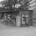 ET colourful pipi-caca shack. - Copenhague /   20-10-2008-  N & B
